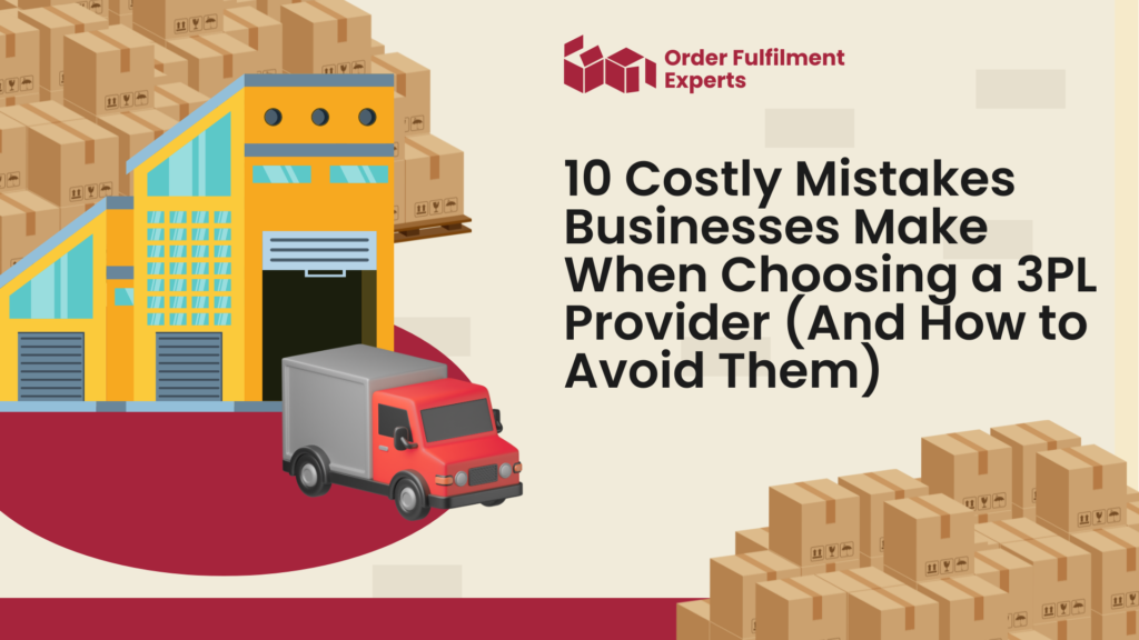 10 Costly Mistakes Businesses Make When Choosing a 3PL Provider (And How to Avoid Them)