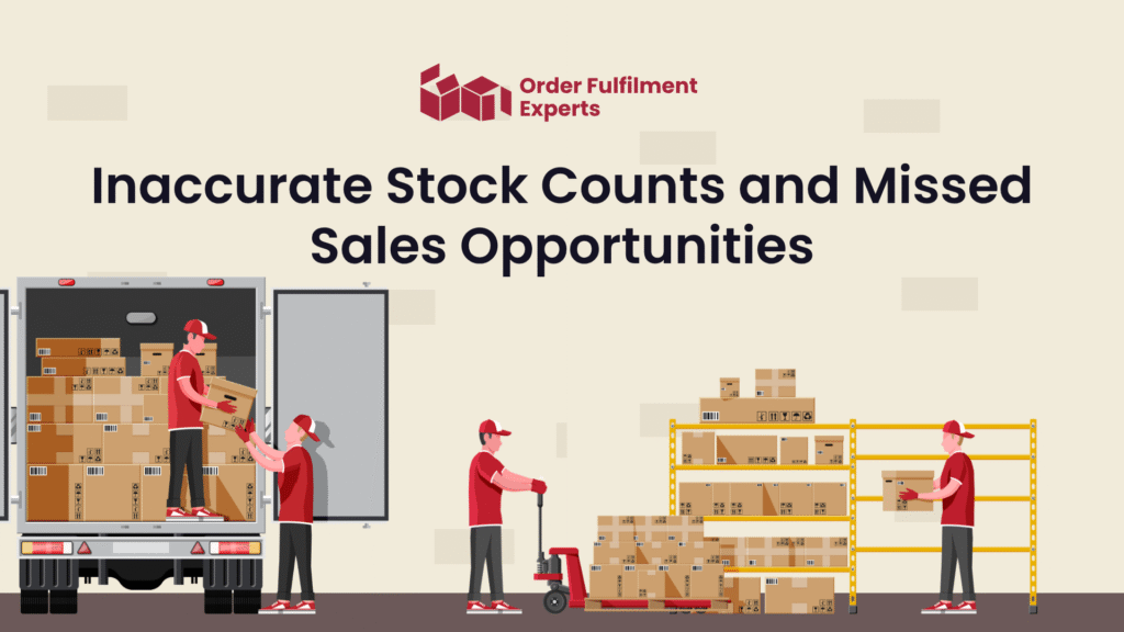 Inaccurate Stock Counts and Missed Sales Opportunities