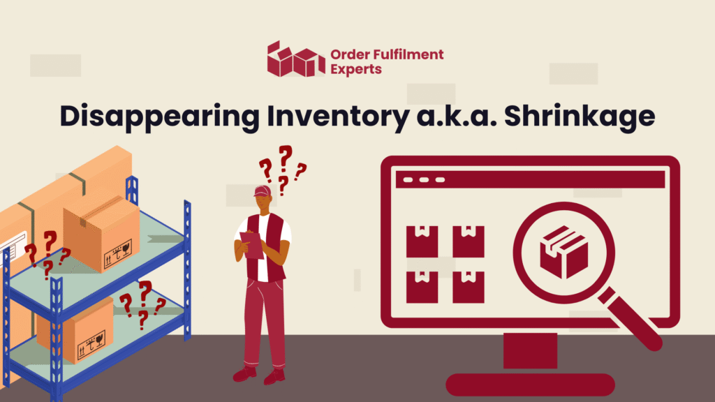 Disappearing Inventory a.k.a. Shrinkage