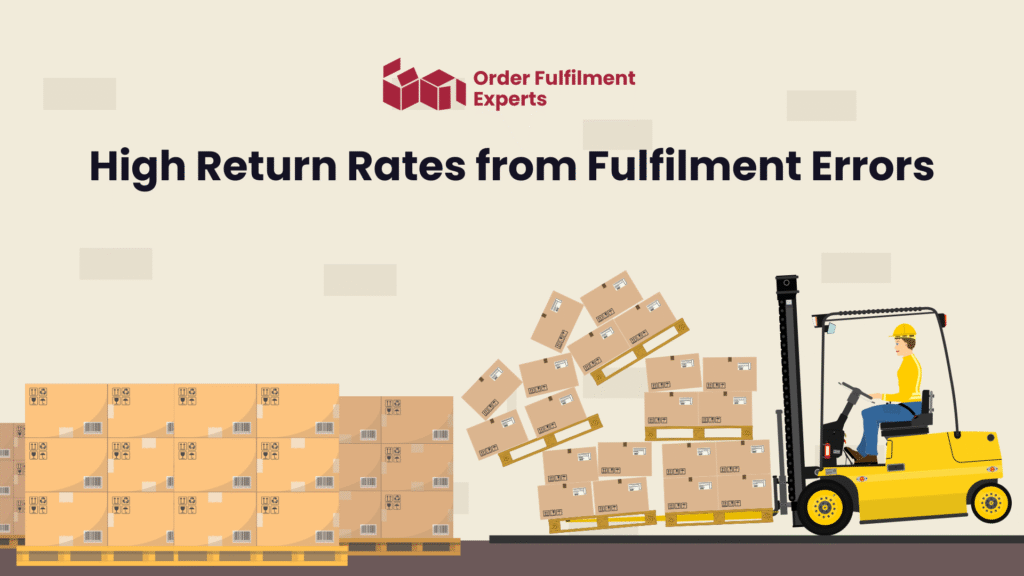 High Return Rates from Fulfilment Errors